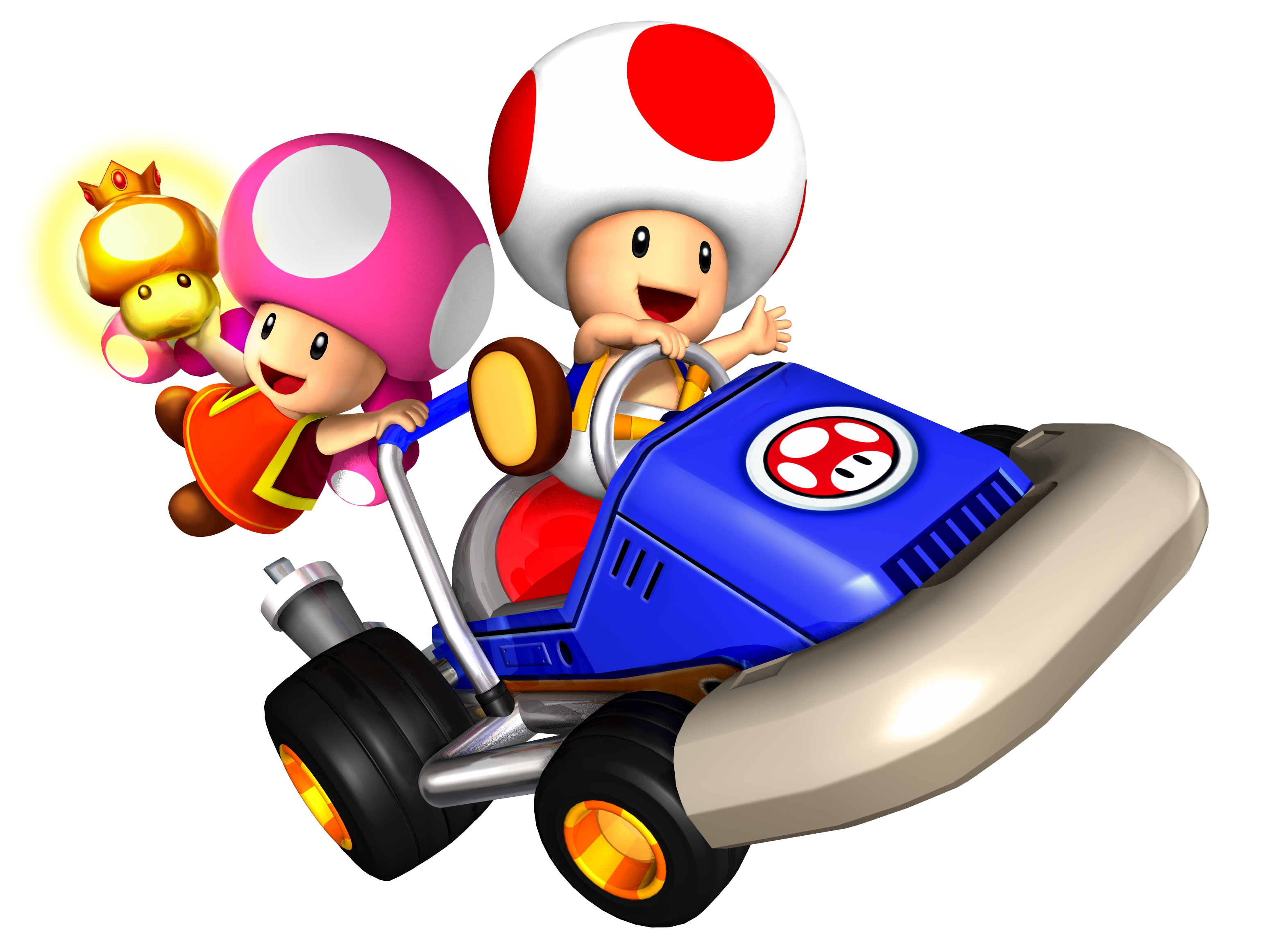 Toad Mario Kart Coloriage Mario