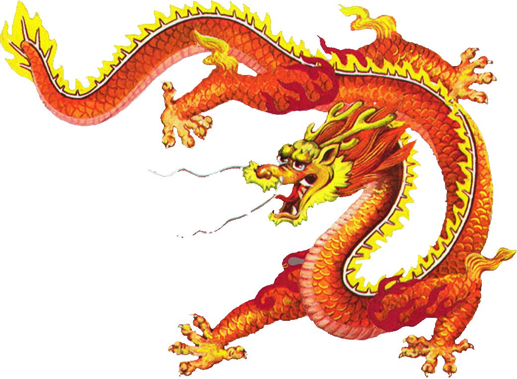Dragon chinois Coloriage Animaux