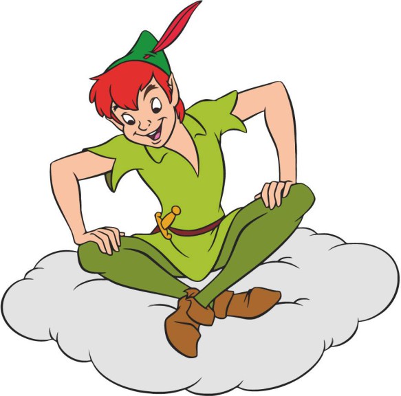 Coloriage personnage Peter Pan à imprimer