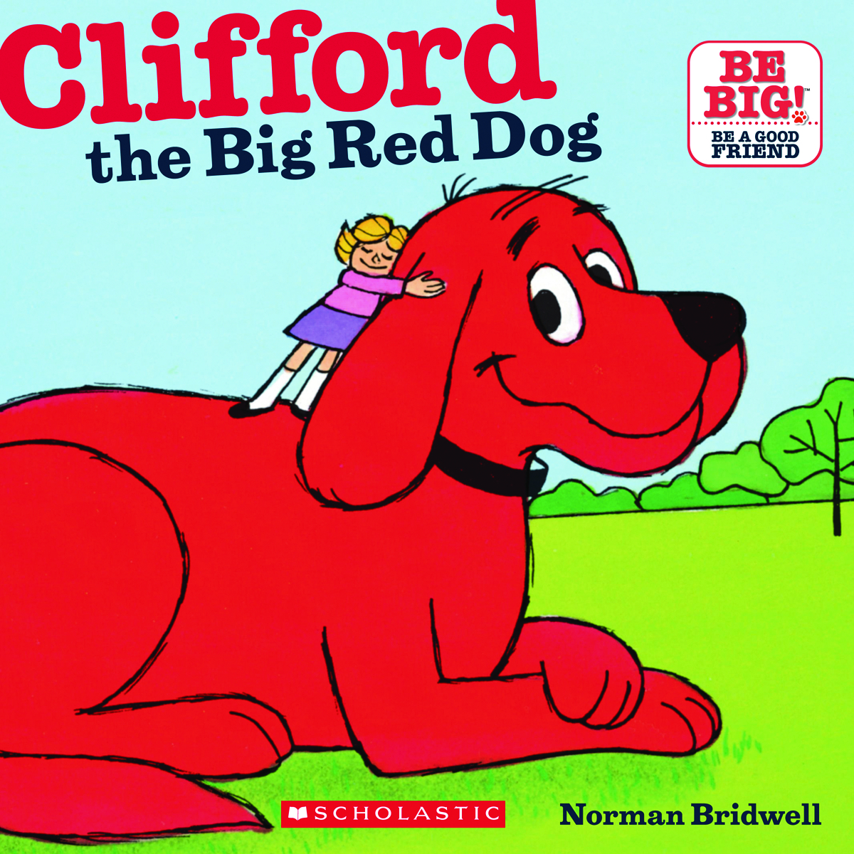 Coloriage Clifford le gros chien rouge à imprimer