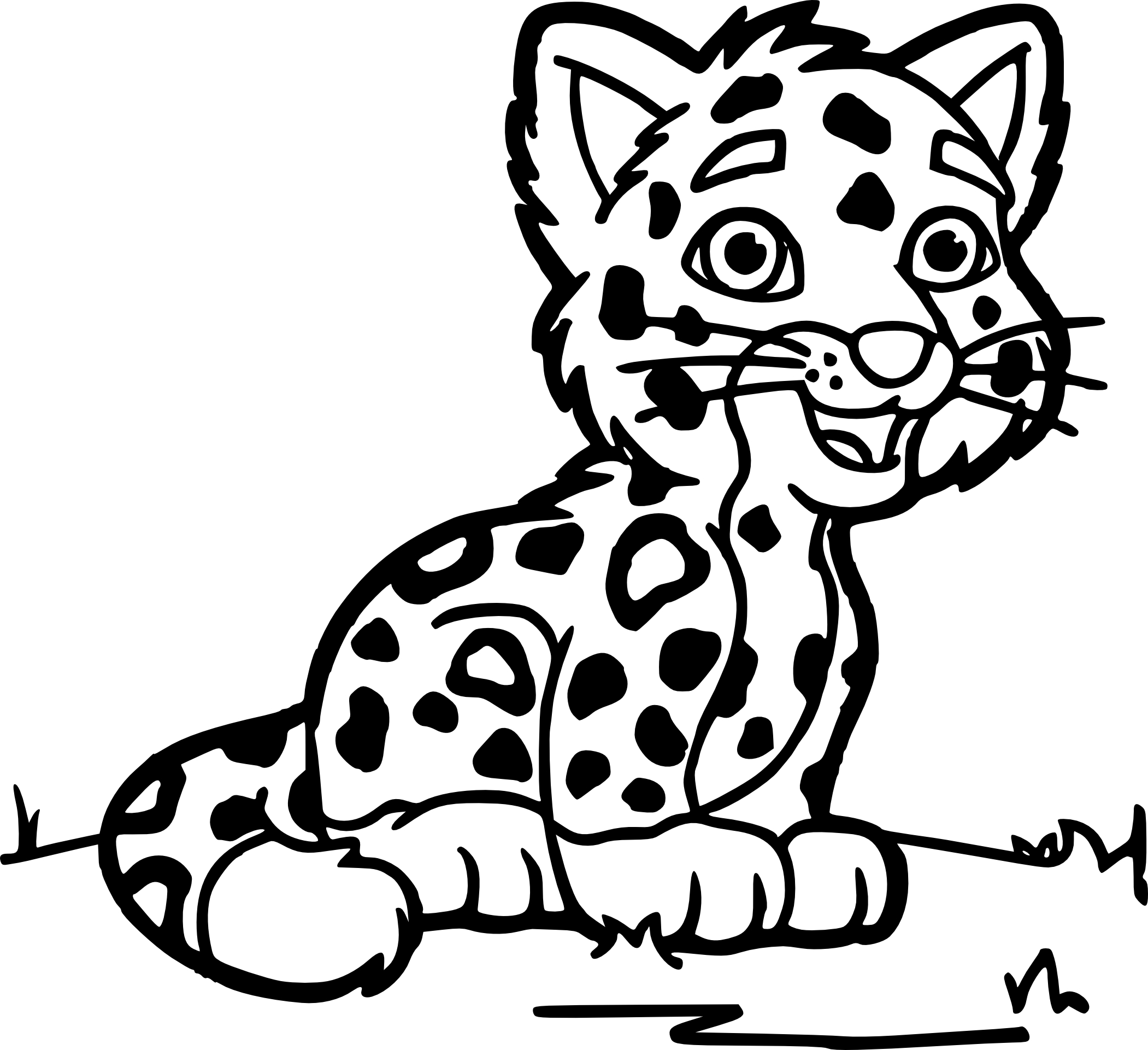 coloriagebebeguepard