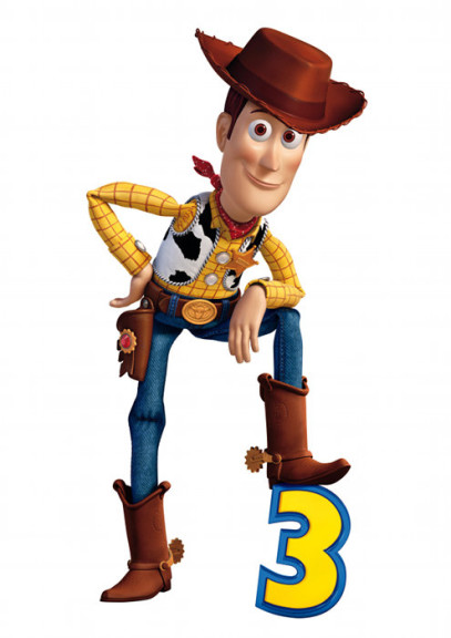 Coloriage Woody Toy Story 3 à imprimer