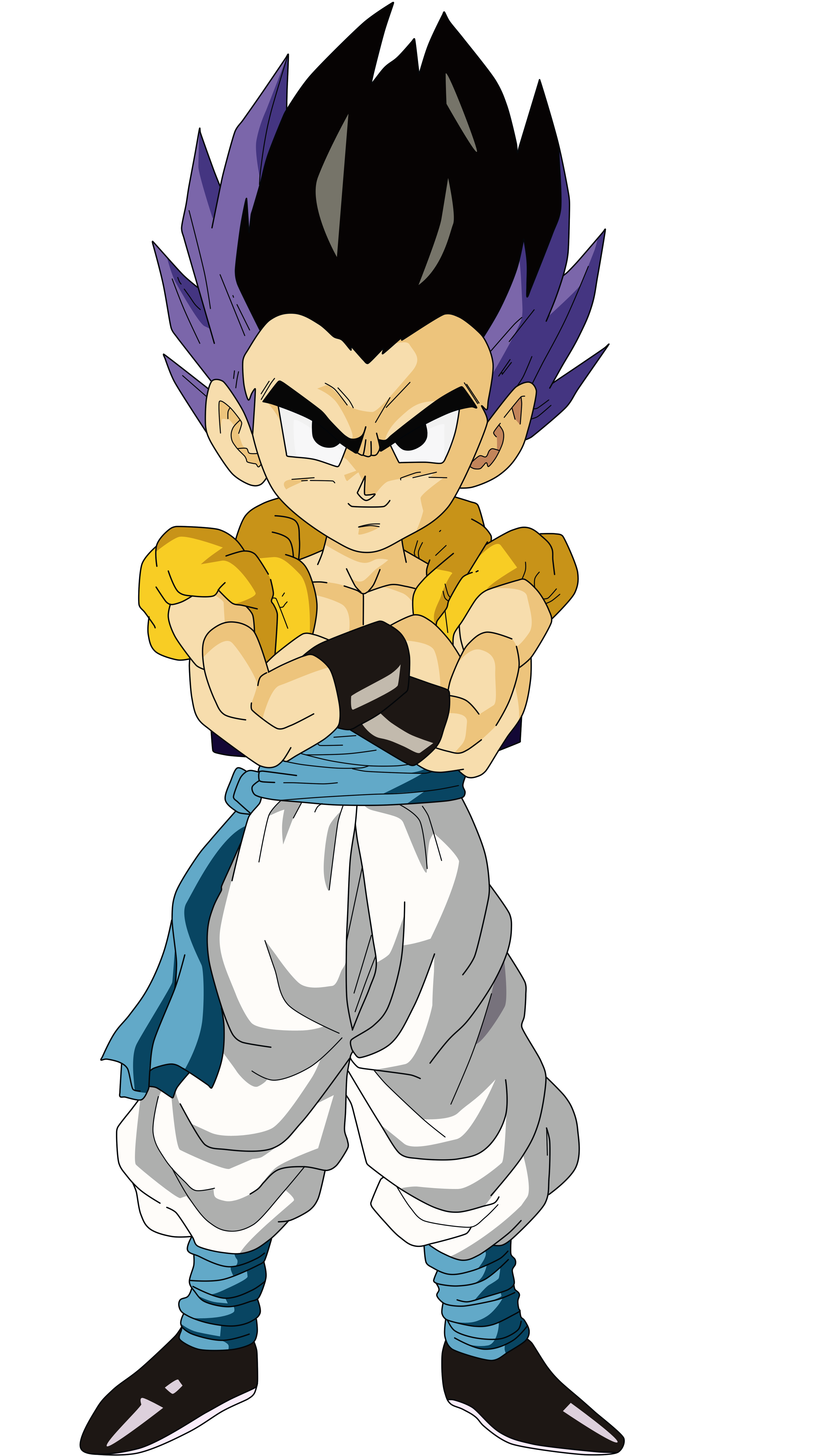 Coloriage Gotenks à imprimer