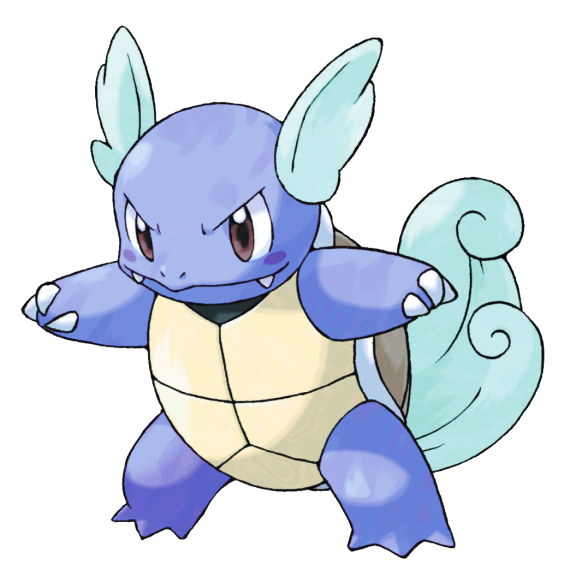 Disegno di Pokemon Wartortle da colorare