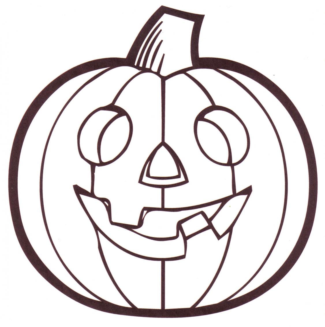 Pumpkin For Halloween coloring page