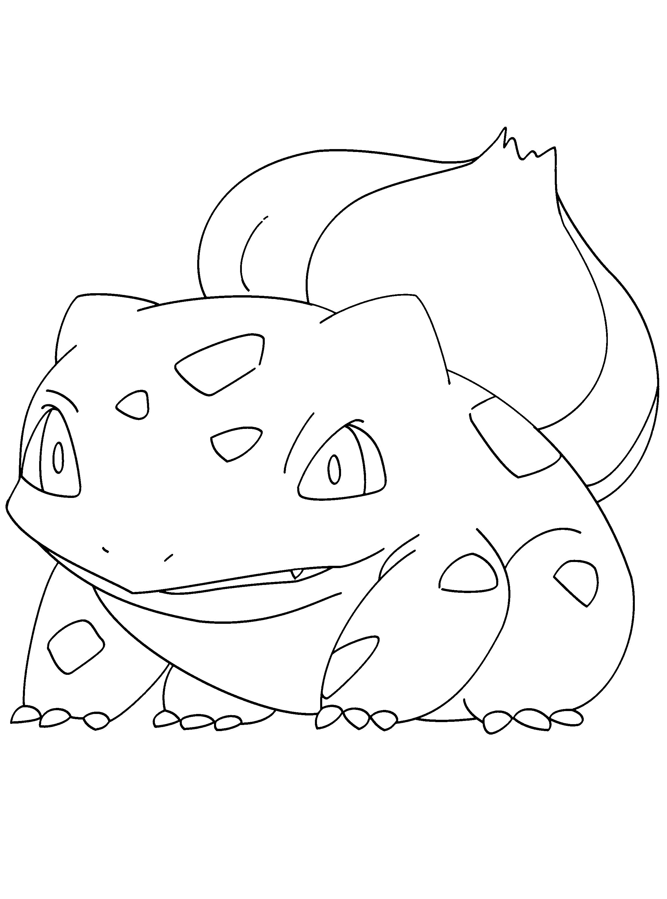 Bulbasaur Pokemon coloring page