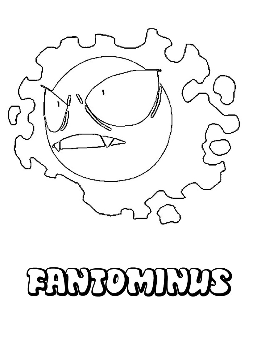 Coloriage Fantominus