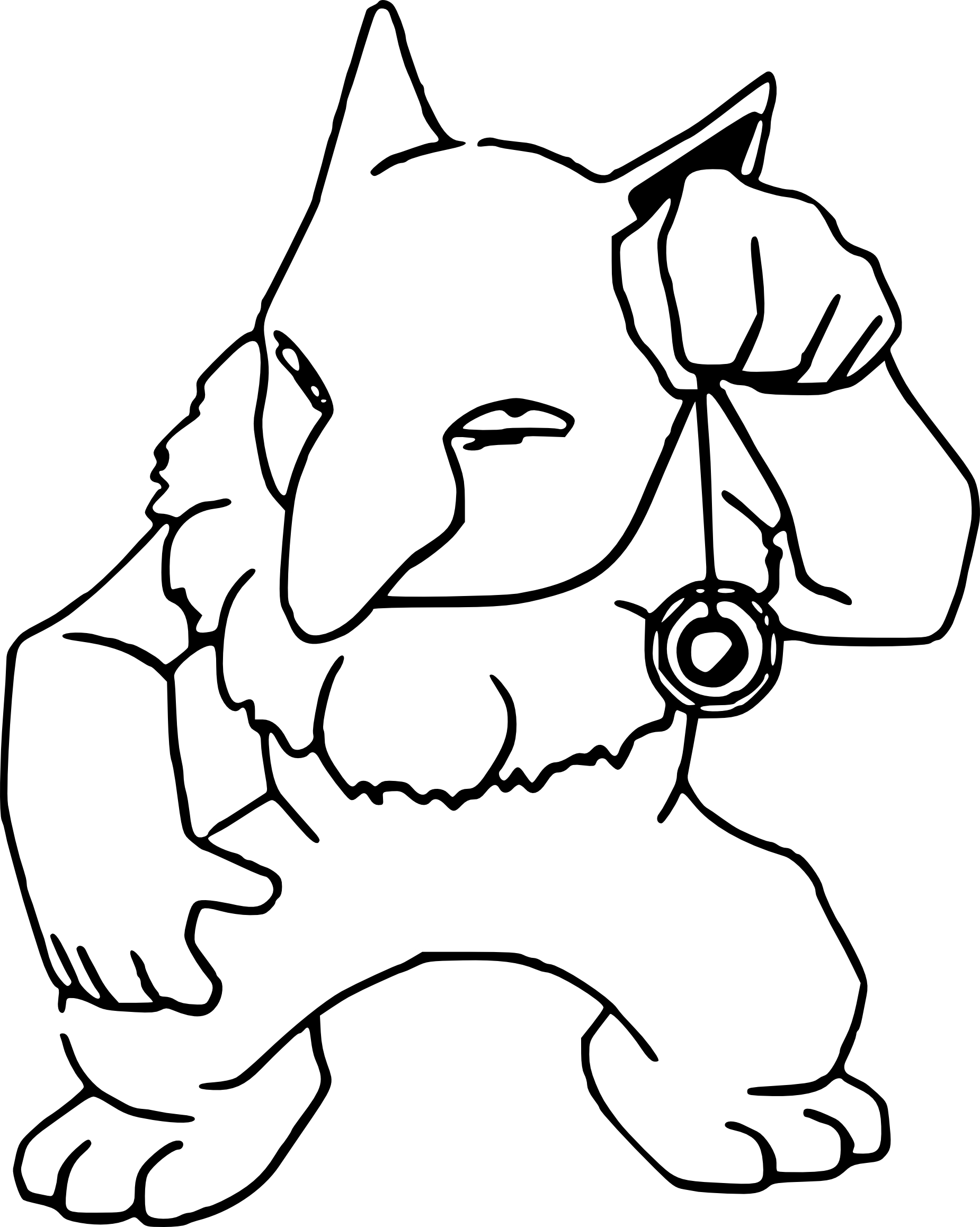 Hypno Pokemon coloring page