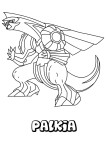 Disegno di Pokemon leggendario Palkia da colorare