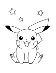 Pika Enters The Fight Pika Enters The Battle Pokemon coloring page