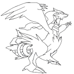 Coloriage Reshiram