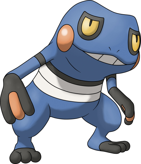 Disegno di Pokemon Croagunk da colorare