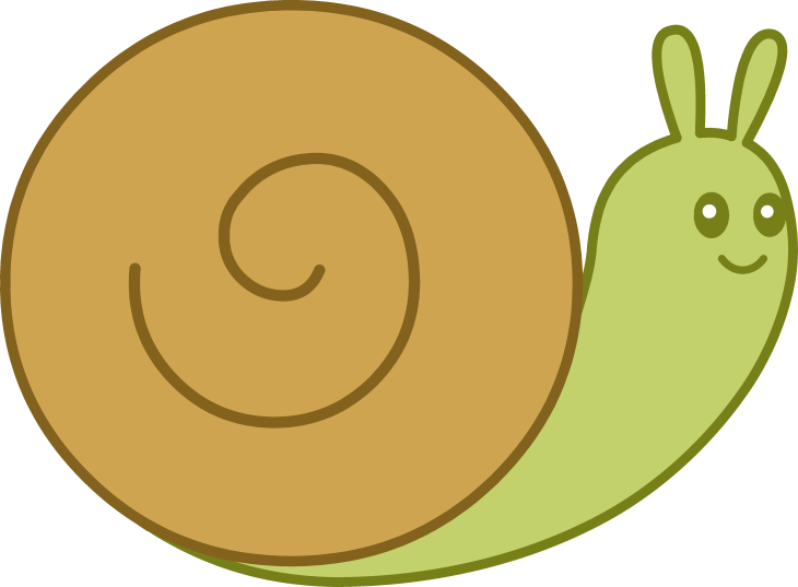 Escargot dessin couleur