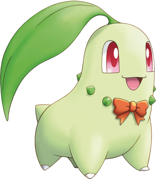 Disegno di Pokemon Chikorita da colorare