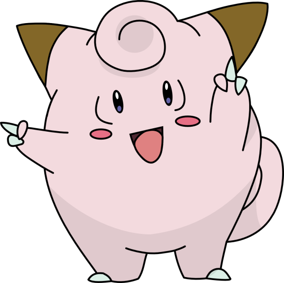 Disegno di Pokemon Clefairy da colorare