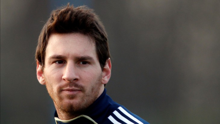 Messi visage