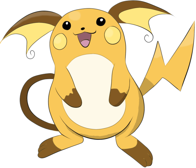 Disegno di Pokemon Raichu da colorare