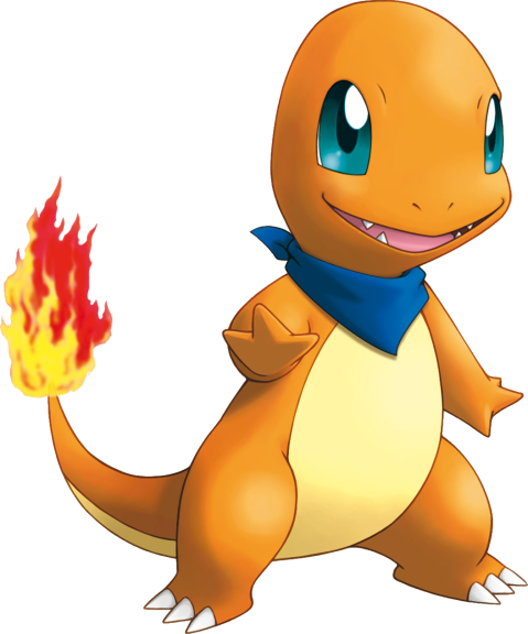 Disegno di Pokemon Charmander da colorare