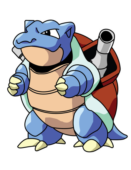 Disegno di Pokemon Blastoise da colorare