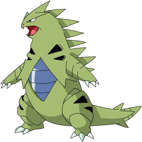 Disegno di Pokemon Tyranitar da colorare