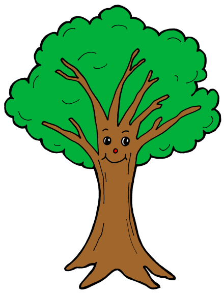 Disegno di Albero per bambini da colorare