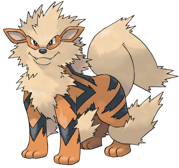 Disegno di Pokemon Arcanine da colorare