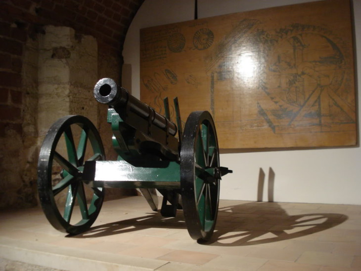 Disegno di Cannone medievale da colorare