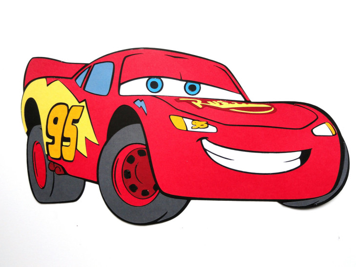 Disegno di Flash Mcqueen da colorare