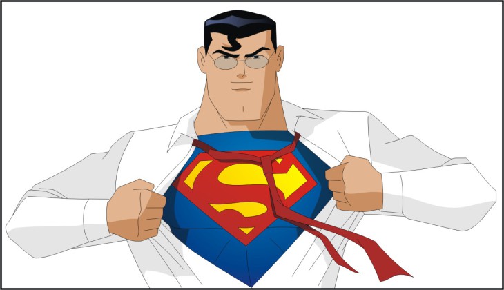 Disegno di Clark Kent Superman da colorare