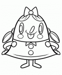 Candy Crush Saga coloring page