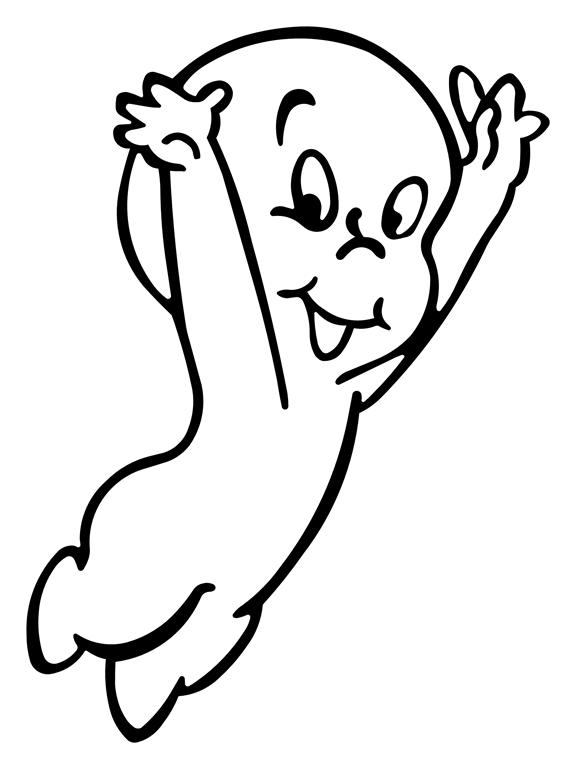 Casper The Ghost coloring page