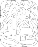 Childs Home coloring page