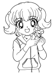 Manga Girl coloring page