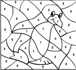 Magic Penguin coloring page