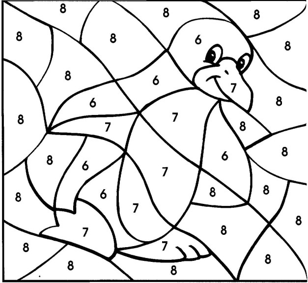 Coloriage pingouin magique