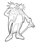 Robotnik coloring page