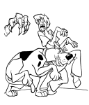 Scooby Doo Sammy coloring page