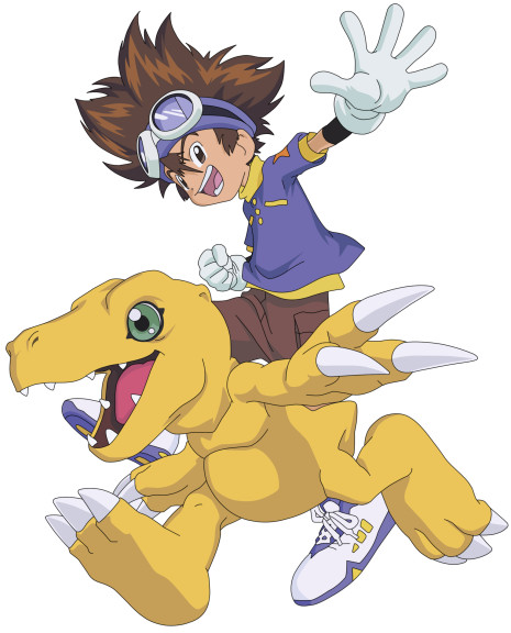 Disegno di Digimon Agumon da colorare