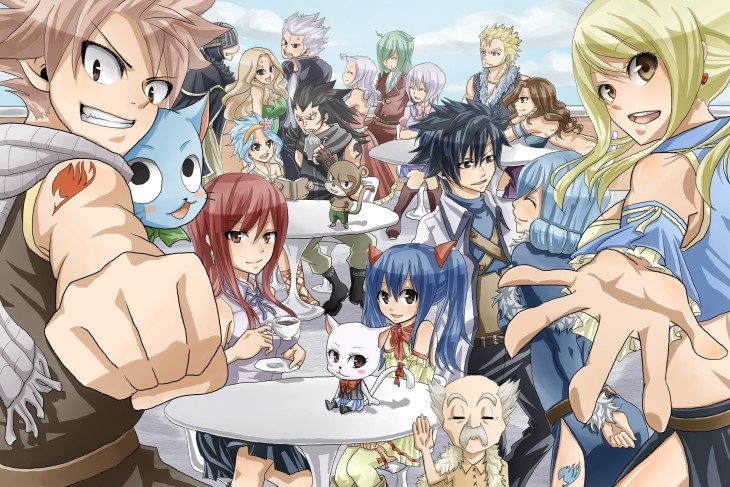 Disegno di Fairy Tail da colorare