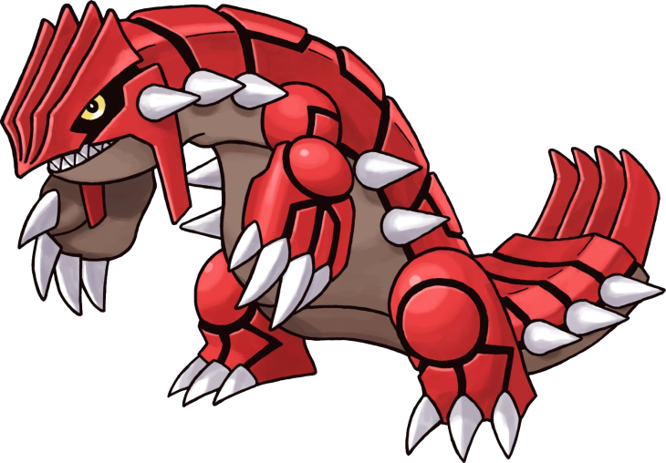 Disegno di Pokemon Groudon da colorare