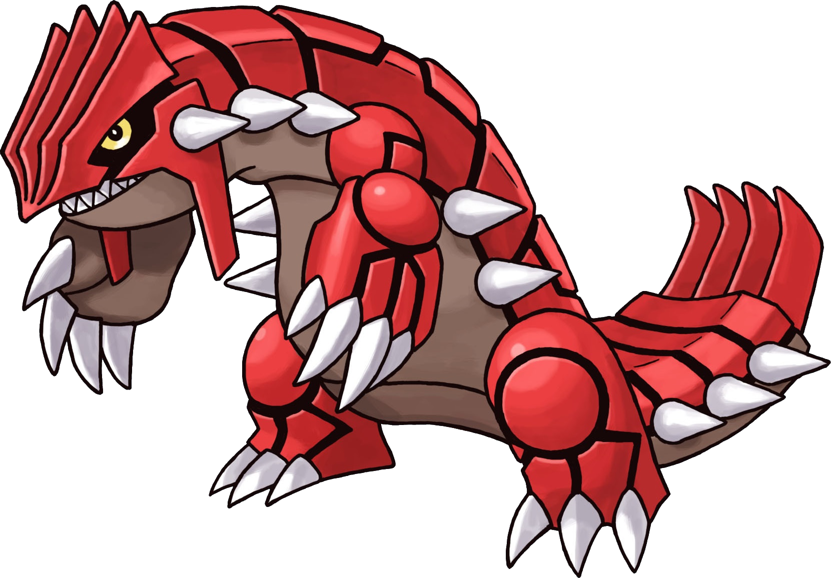 Coloriage Groudon Pokemon Imprimer