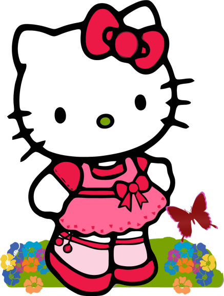 Hello Kitty fleur