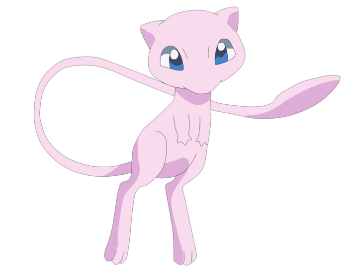 Disegno di Pokemon Mew da colorare