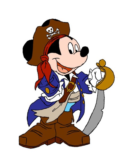 Mickey pirate