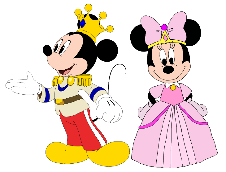 Mickey princesse Minnie