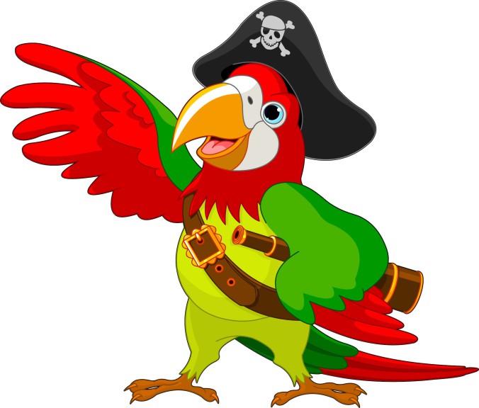 Perroquet pirate