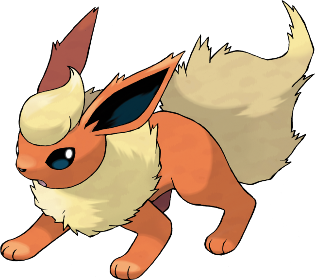 Disegno di Pokemon Flareon da colorare