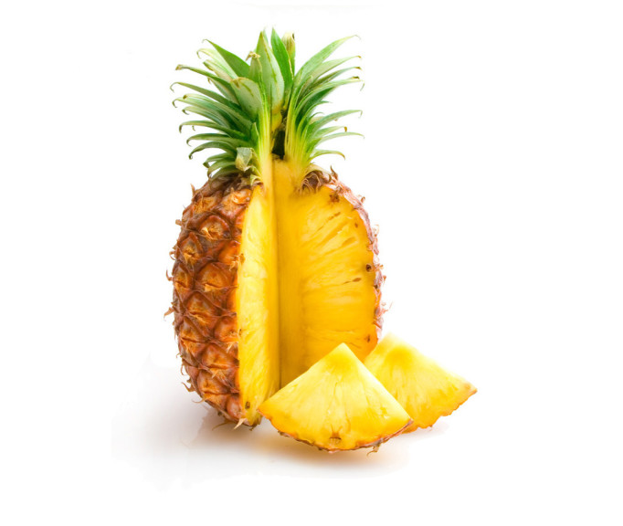 Disegno di Frutta ananas da colorare