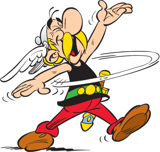 Disegno di Asterix da colorare