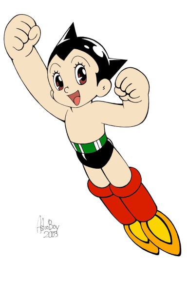 Disegno di Astroboy da colorare